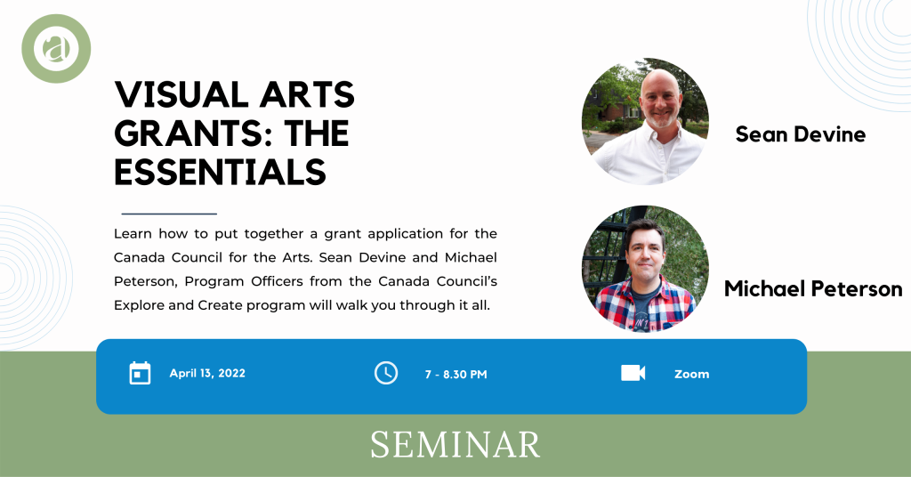 Visual Arts Grants the essentials Artists' Network